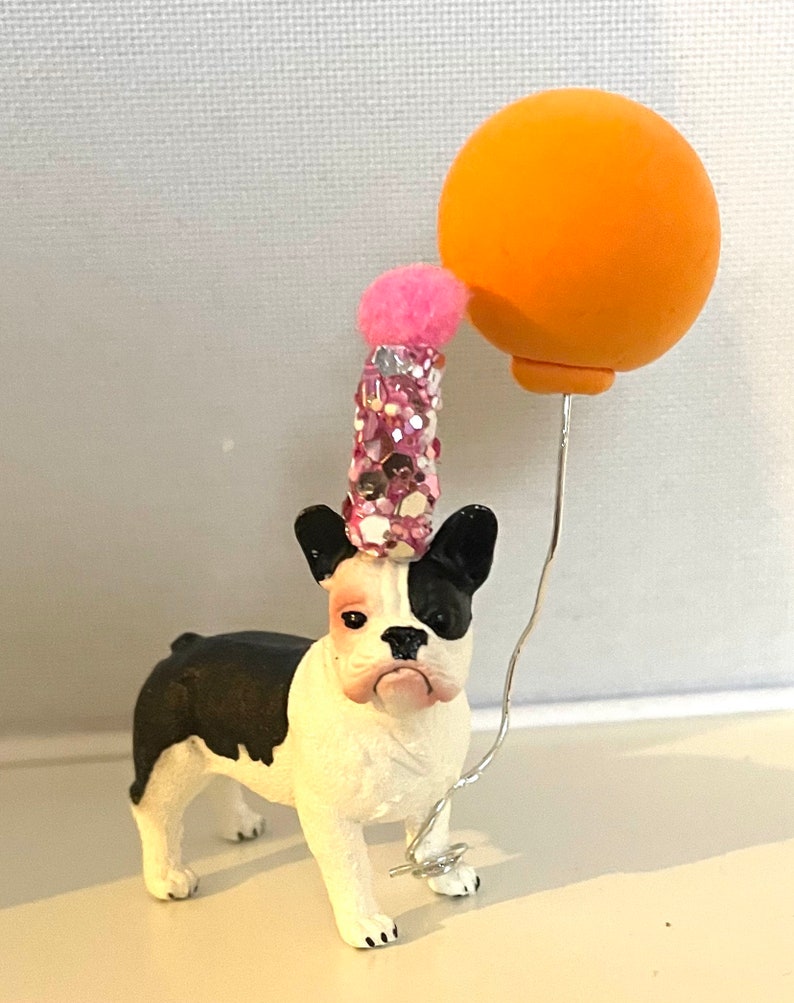 French Japan Maker New bulldog cake Direct sale of manufacturer topper Frenchie topp dog
