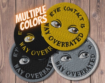 Autism Acceptance Iron On Patch, Mental Health Embroidery Patch, Neurodiversity Awareness Sew on Patch, Autistic Backpack Patches ADHD Gifts