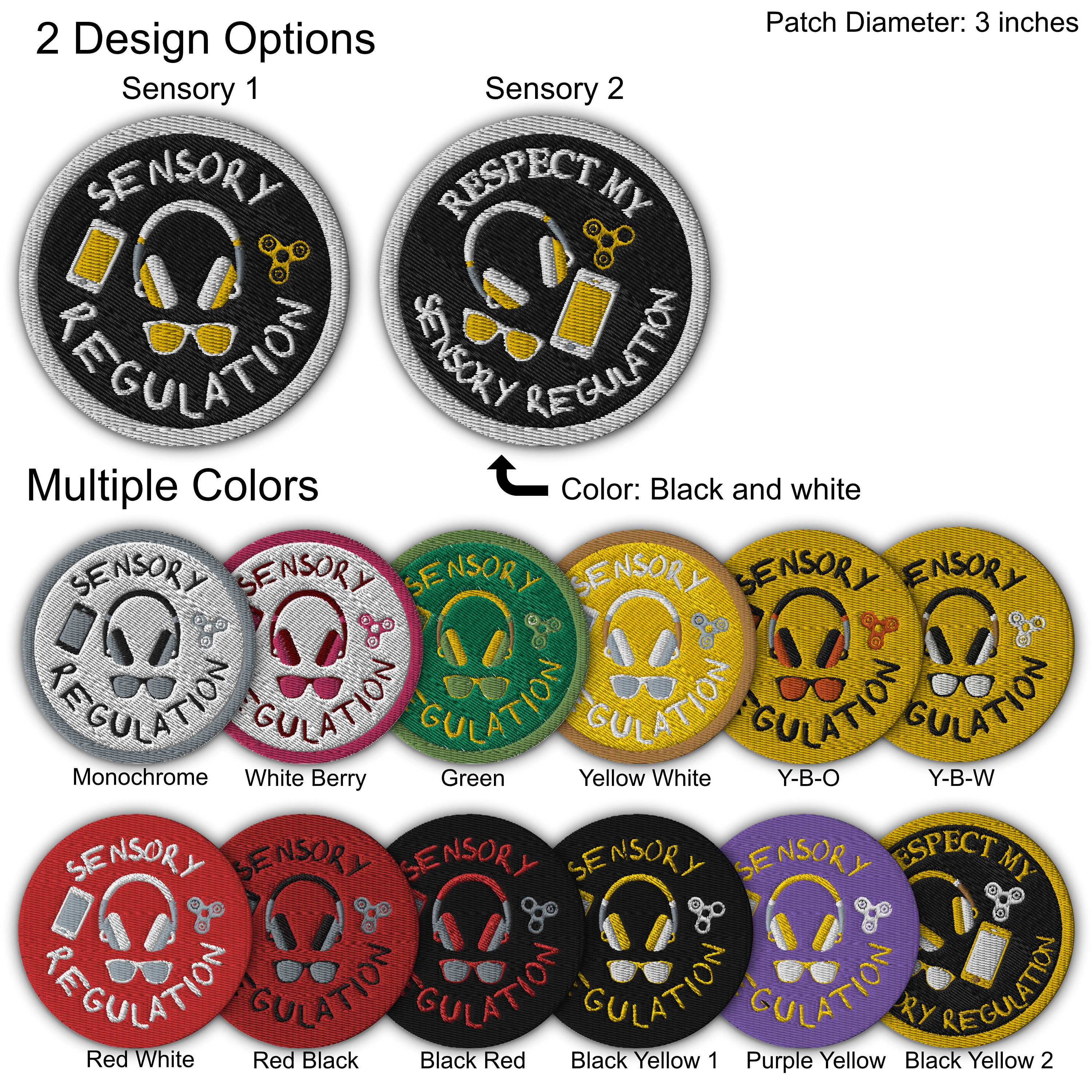 Autist Patch Autism Acceptance Iron on Patch, Mental Health Embroidery Patch ...