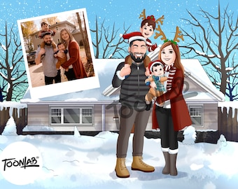 CUSTOM CARTOON PORTRAITS