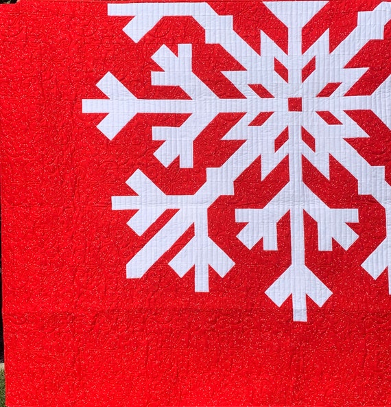 First Flake Quilt Pattern Etsy
