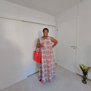 Ankara maxi dress Ankara umbrella dress Ankara maxi gown