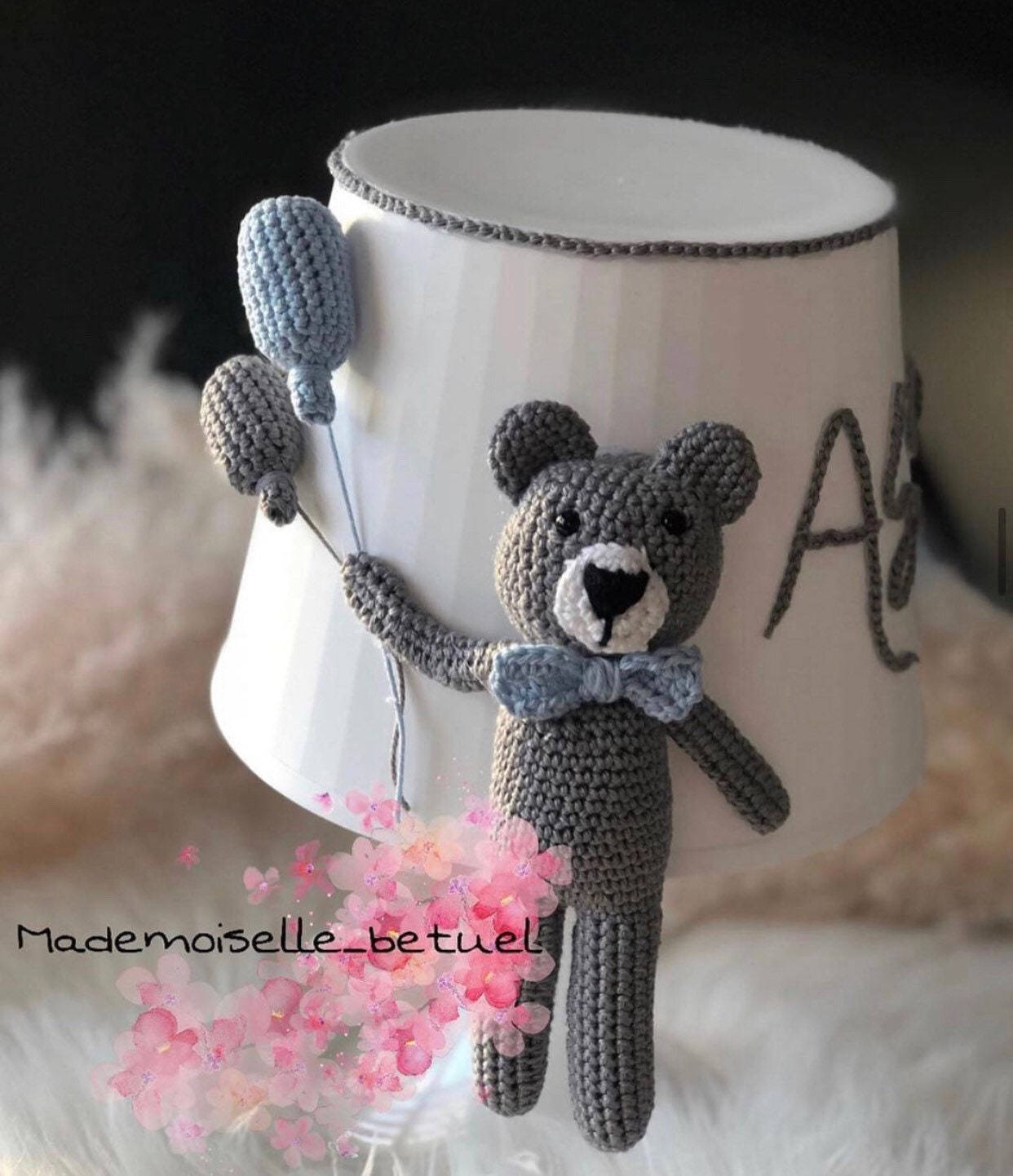 Bedside lamp customizable children's room | Etsy