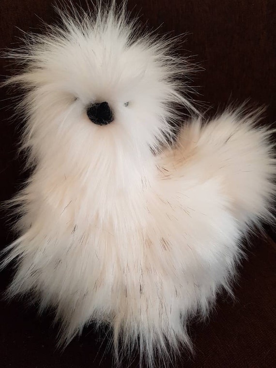 silkie chicken plush