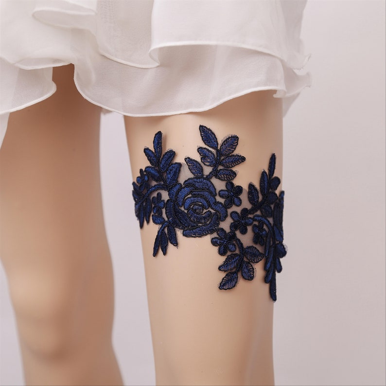 Gothic Black Floral Lace Wedding Garter Bridal Garters Toss Garter Prom Garter Keepsake Garter Off Lace Garter Set Ivory Garter Bride Garter