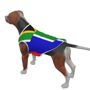 Maglietta per cani sudafricani, Sud Africa, Maglione, Cucciolo, Animali domestici, Moda.