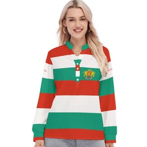 Bulgarian Shirt, Flag, Print, Women Ladies, Teens, Bulgaria, Gifts, Design.