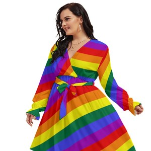 Rainbow pride clothing plus size deals