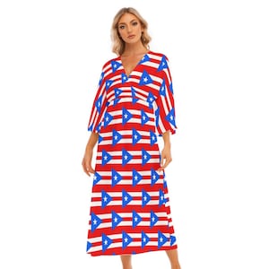 Puerto Rico Dress, Classy, Puerto Rican, Women, Ladies, Teens, Gifts.