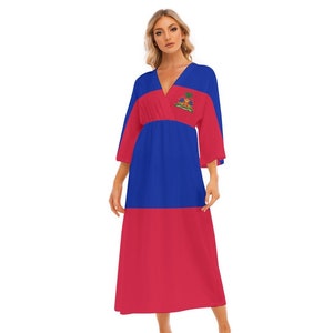 Haiti Dress, Classy, Haiti, Women, Ladies, Teens, Gifts, Design.