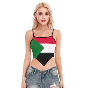 Sudan Women&#39;s Top, Sudanese, Ladies, Adults, Teens, Gifts.