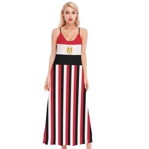 Egypt Dress, Women, Ladies, Teens, Girls, Egyptian, Gifts, Flag, Print.