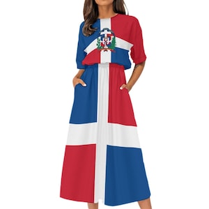 Traje tipico dominicano Etsy Espana