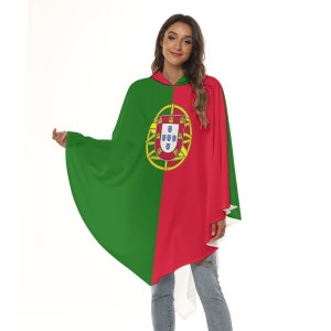 Portugal Cloak, Men, Women, Ladies, Teens, Girls, Gifts, Portuguese, Design.