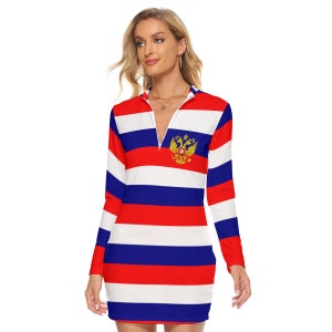 Russia Dress, For, Women, Ladies, Teens, Russian, Gifts.