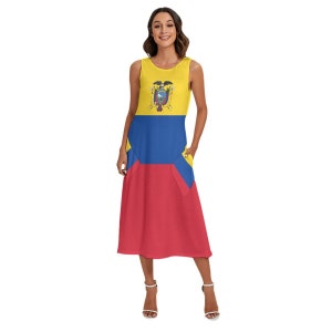 Ecuador Women&#39;s Dress, Ecuadorian, Ladies, Teens, Gifts.