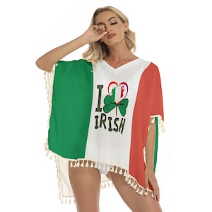Châle irlandais, hommes, femmes, dames, adolescents, cadeaux, design Irlande, Saint Patrick.