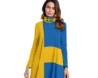 Schwedisches Kleid, Schweden, Damen, Erwachsene, Frauen, Jugendliche, Geschenke.