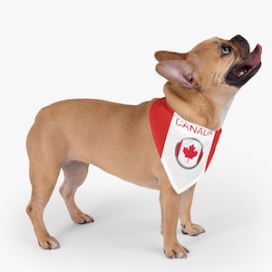 Canadian Pet Bandanna, Canada, Cats, Dog, Medium, Big, Large.