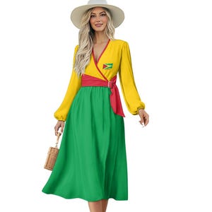 Guyana Dress, Elegant, Guyanese, Women, Ladies, Teens, Fashion.