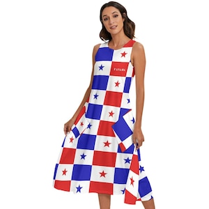 Panama Dress, Panamanian, Women, Ladies, Teens, Gifts.
