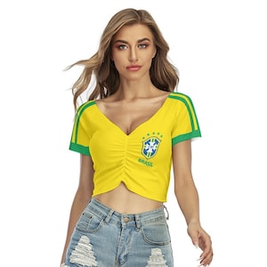 Brazil Shirt, Brazilian, Women, Ladies, Teens, Girls, Gifts, Brazil, Brazilian, Flag, Choose Your Favorite Color.
