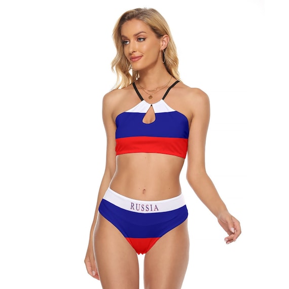 Buy Russian Flag Women's Bikini, Russia, Flag, USSR, Soviet Union