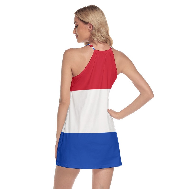 Paraguay Dress, Paraguayan, Flag, Gifts, Women, Ladies, Teens, Girls, World, Paraguay Flag, Design, Fashion, Paraguayan Print. image 4