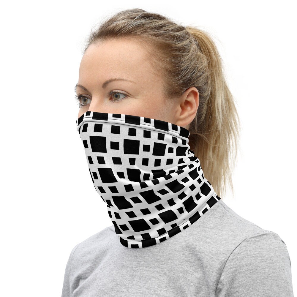 Retro Neck Gaiter Pattern 12 in 1 Multifunction Cover Print Etsy