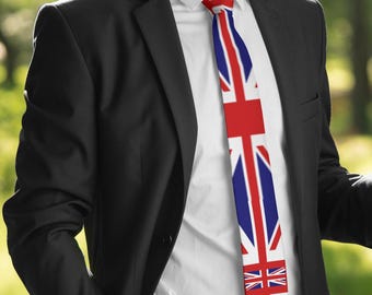 union jack tie asda