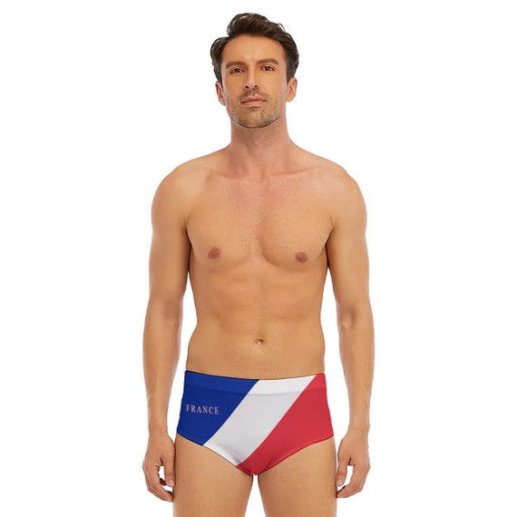 French Flag Men's Swim Trunks, Gifts, France Flag, Football, Soccer, Paris,  Marseille, Cannes, French, Teens, Design, Men, France, Outfit, -  UK