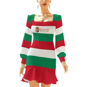 Hungary Dress, Women, Ladies, Teens, Hungarian, Gifts, Magyar, Hungary Flag, Hungarian Flag.