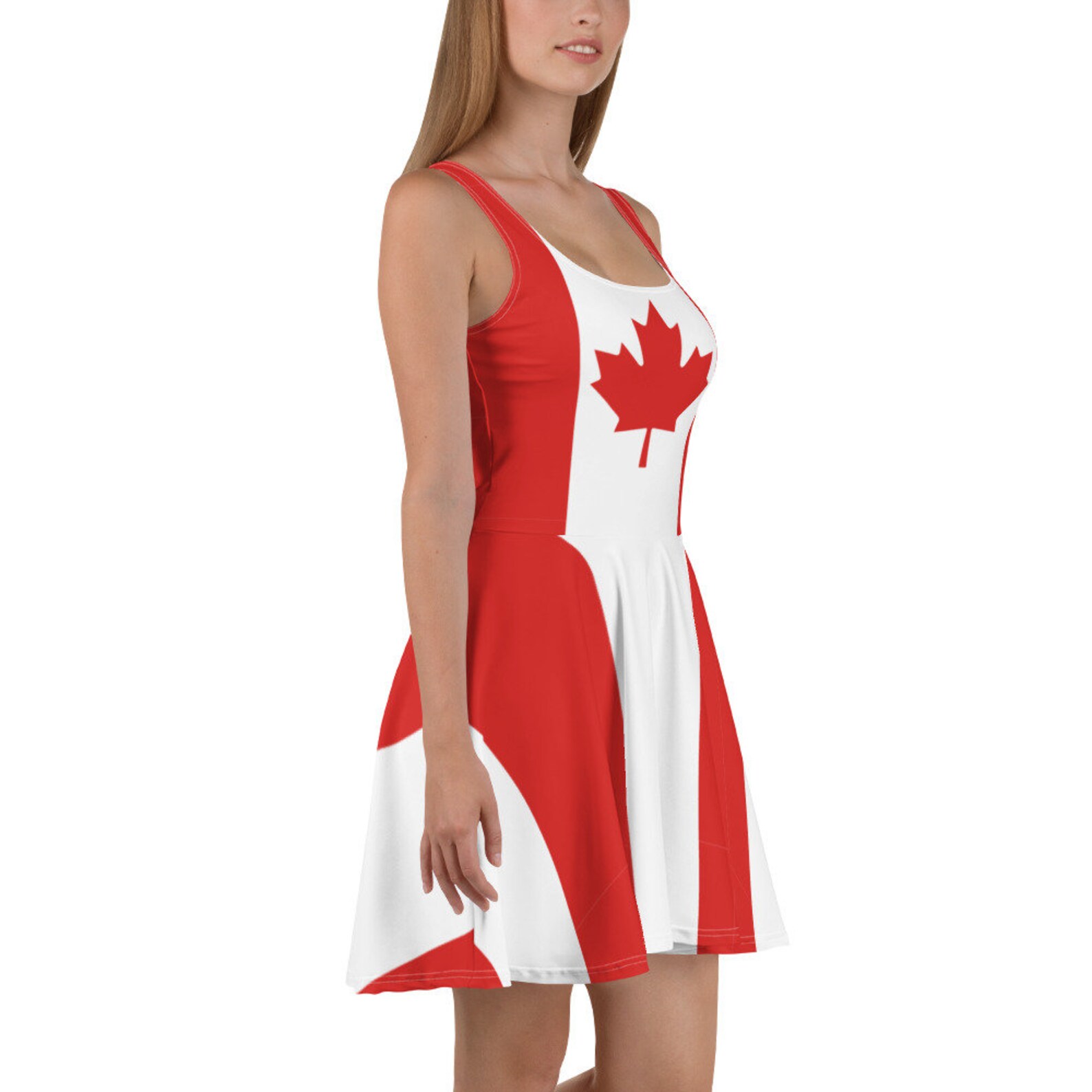 Canadian Flag Women Dress Canada Flag Gifts Design Hokey Etsy Australia