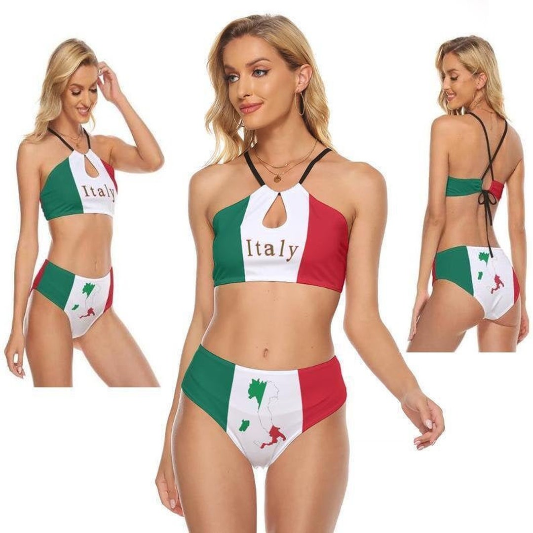 Italian Flag Women's Swimsuit, Italy Flag, Italian Design, Rome, Milan,  Women, Ladies, Teens, Girls, Apparel, Gifts, Beach, Sports, Wear 
