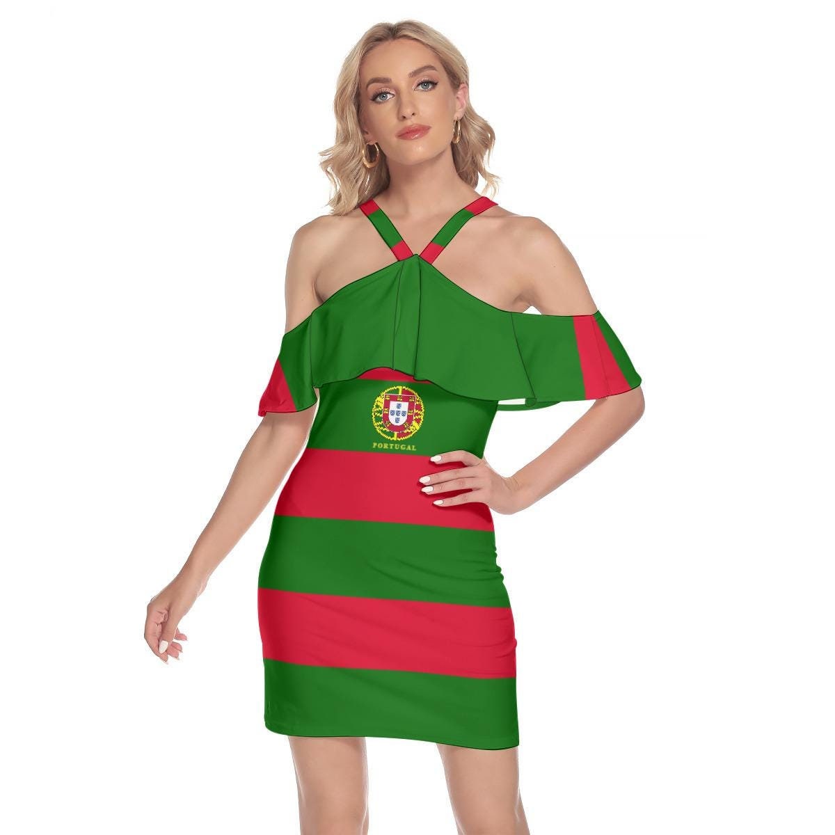 Portugal Dress, Women, Ladies, Teens, Gifts, Portuguese, Design, Print.