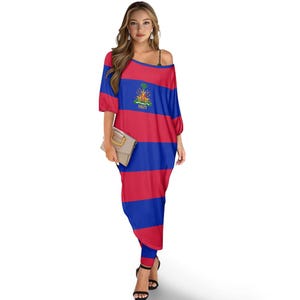Haiti Dress, Elegant two-piece suit, Haitian, Women, Ladies, Teens, Gifts, Outfit.
