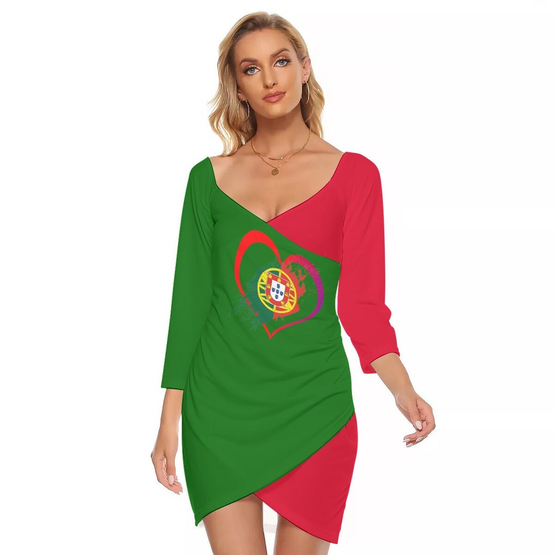 Robe du Portugal, drapeau portugais, cadeaux, femmes, dames, filles