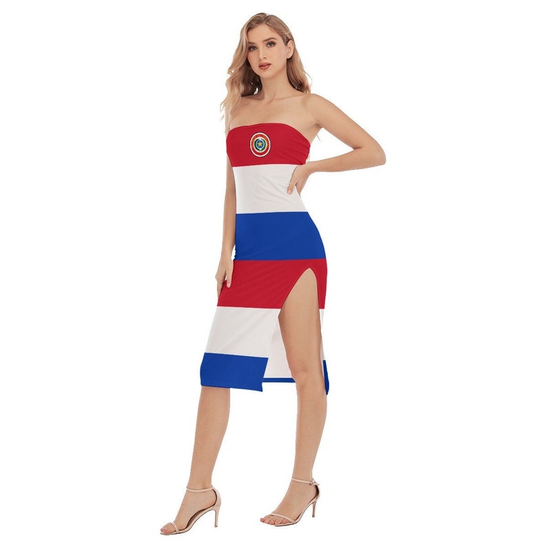 Paraguayan Dress, Paraguay Flag, Gifts, Design, Women, Ladies, Teens, Girls, Fashion, Asuncion, Latina, Football, Soccer. image 1