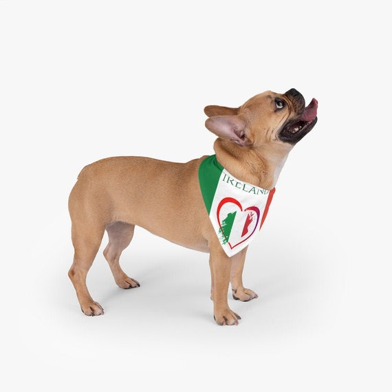 Irish Pet Bandana Ireland Flag Puppy Clothing Clothes Girls Boys Female Small Dog Medium Big Large Summer Wide Cat Dogs Etsy Australia