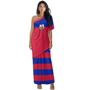 Haiti Dress, Elegant, Haitian, Women, Ladies, Teens, Gifts Outfit.