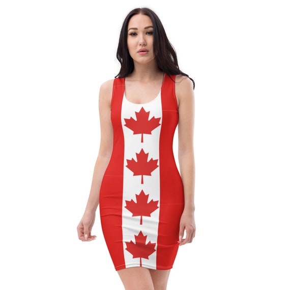 Canada Flag Women Dress Canadian Flag Women Ladies Gifts - Etsy Hong Kong Canada Flag Women Dress Canadian Flag Women Ladies Gifts - Etsy Hong Kong