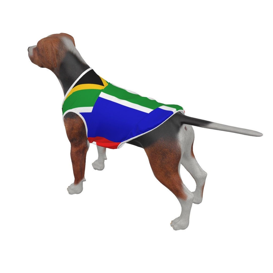 South African Flag Dog's Top South Africa Flags Jumper Etsy