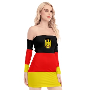 Germany Dress, German, Women, Ladies, Teens, Design, Gifts.