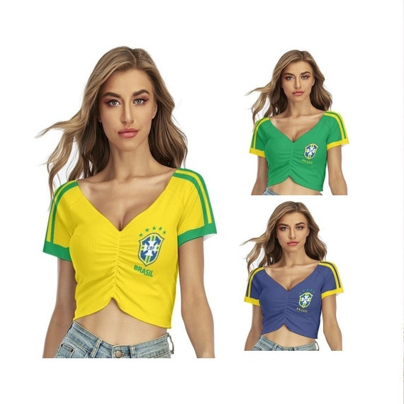 Brazilian soccer jersey on sale