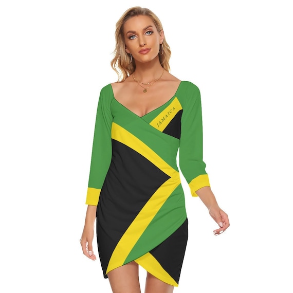 Bandera de Jamaica Vestido de Mujer Bandera de Jamaica - Etsy España Bandera de Jamaica Vestido de Mujer Bandera de Jamaica - Etsy España
