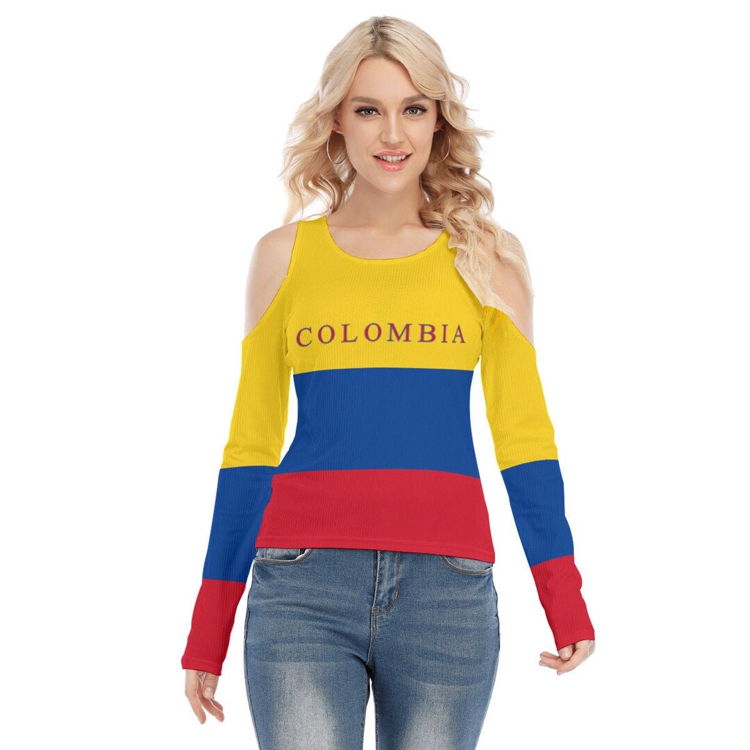 Sweatshirt Colombie "Colombian Girl" - Drapeau Colombien - Coupe Classique, 241g - Pour Femmes Fières De Leurs Origines - 3