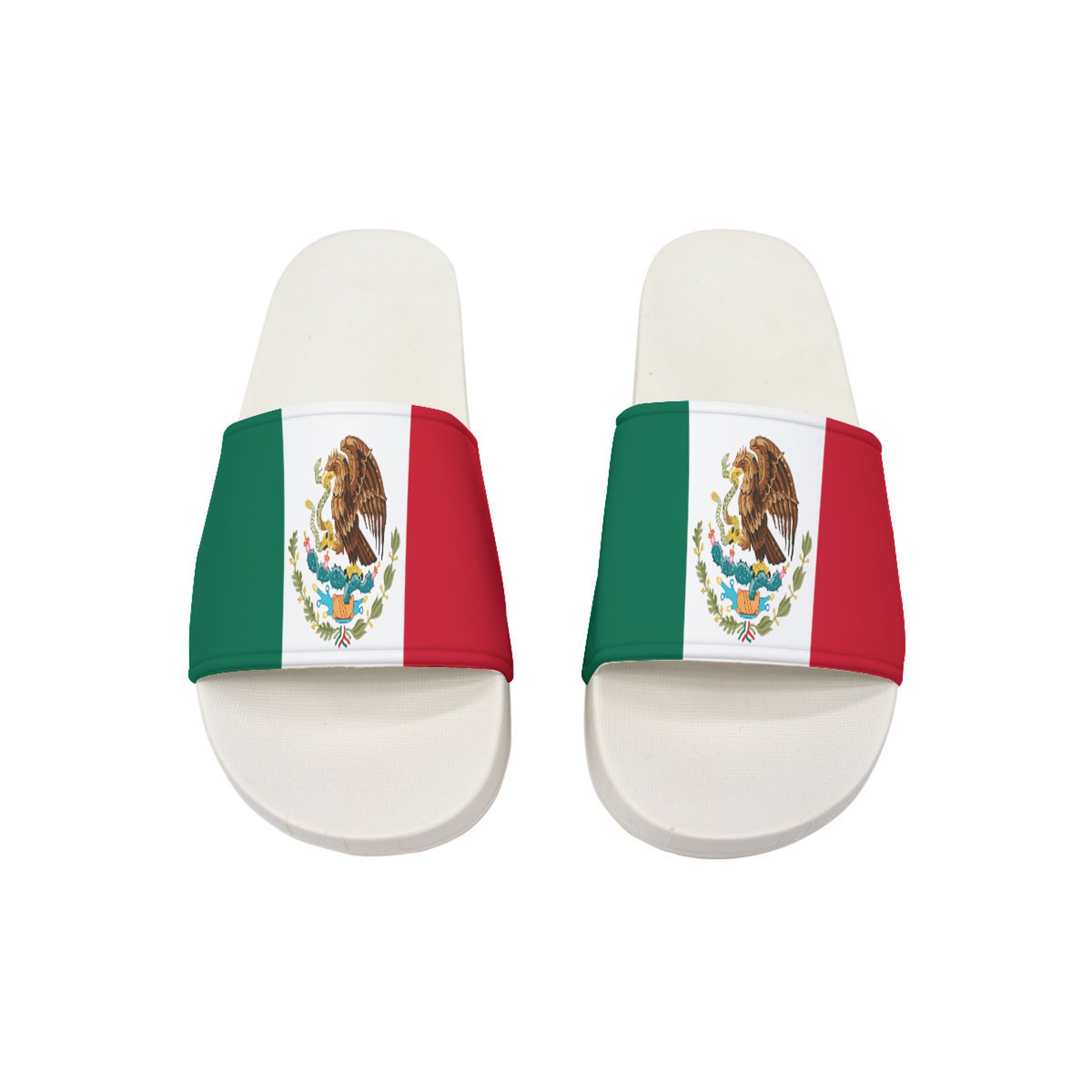 Mexican Flag Slippers Mexico Mexico Flag Gifts Apparel Etsy