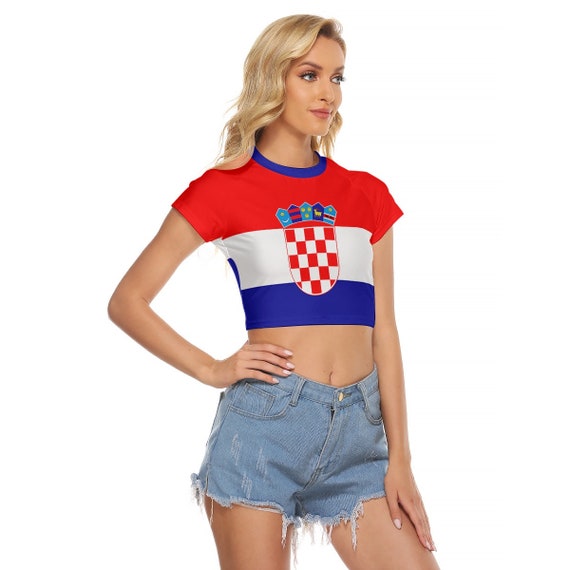 Croatia & Croatian Flag fashion, sports /Fitness C Capri Leggings