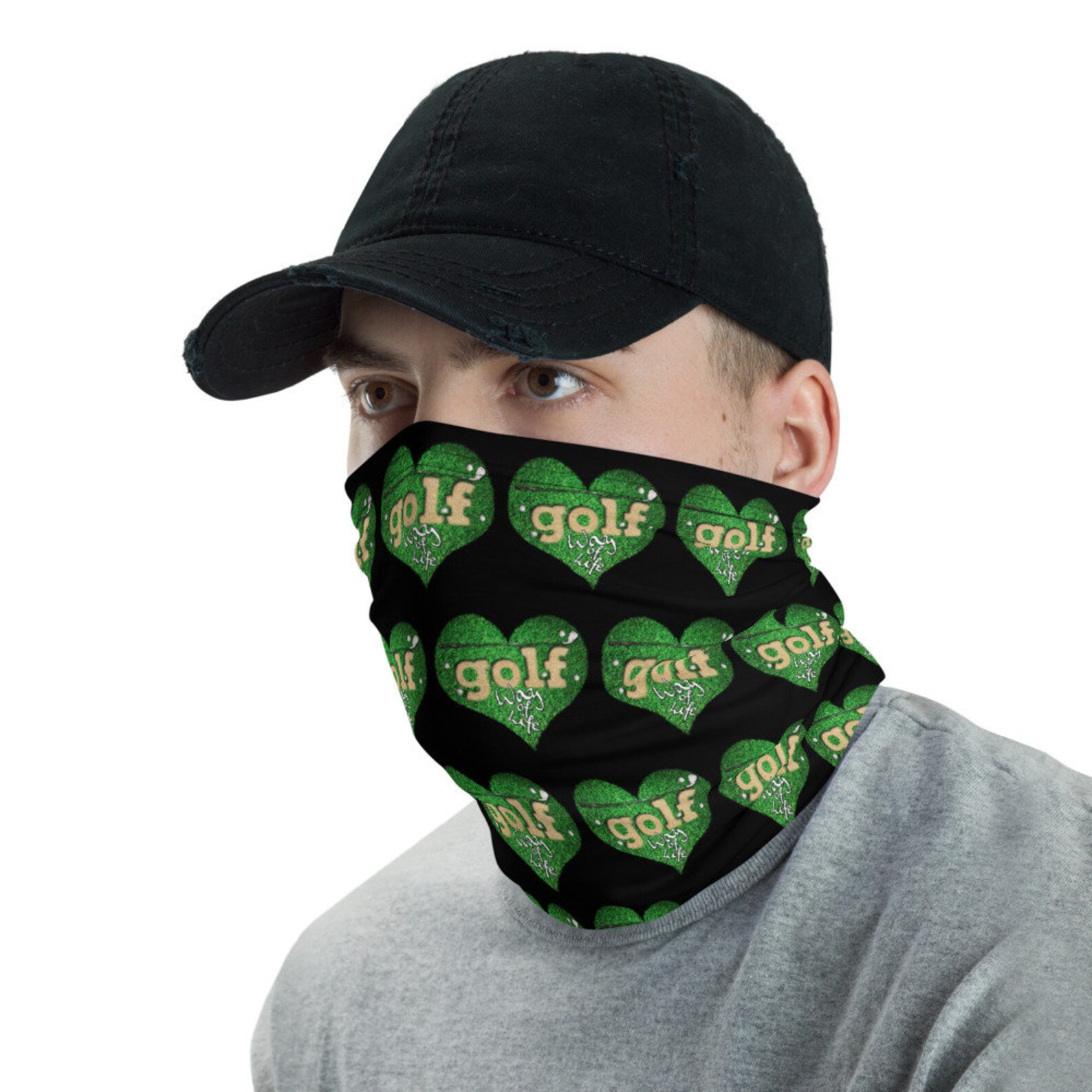Golf Face Mask Neck Gaiter 12 in 1 Multifunctional Golfer Etsy
