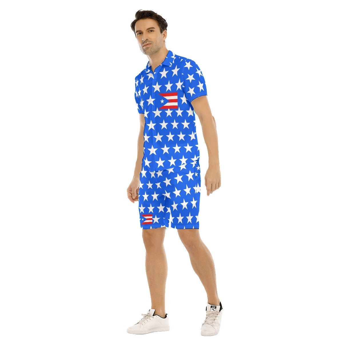 Puerto Rico Men's Shirt, Shorts, Suit, Puerto Rico Flag, Design, Gifts, Teens, Puerto Rican Flag, Outfit.